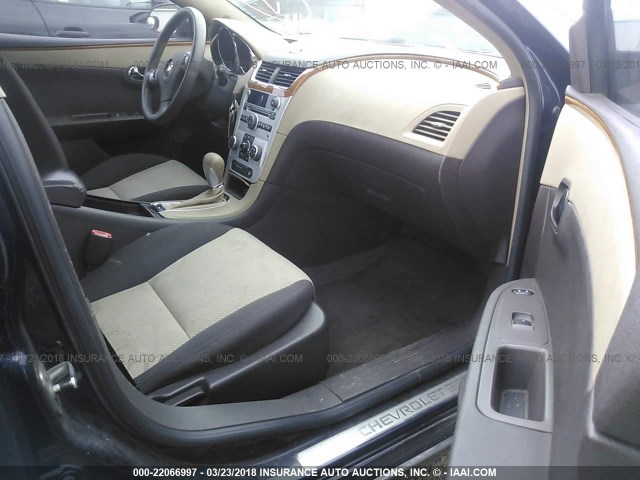 1G1ZH57B184286345 - 2008 CHEVROLET MALIBU 1LT 蓝色 照片 5