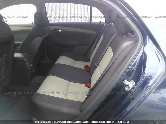 1G1ZH57B184286345 - 2008 CHEVROLET MALIBU 1LT 蓝色 照片 8