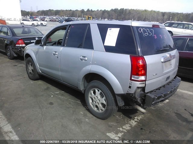 5GZCZ53496S808616 - 2006 SATURN VUE SILVER photo 3