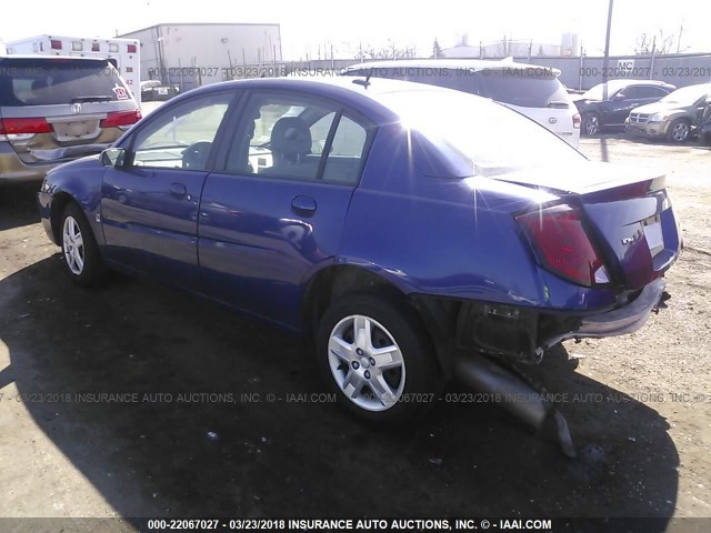 1G8AJ55F76Z190485 - 2006 SATURN ION LEVEL 2 Mavi foto 3