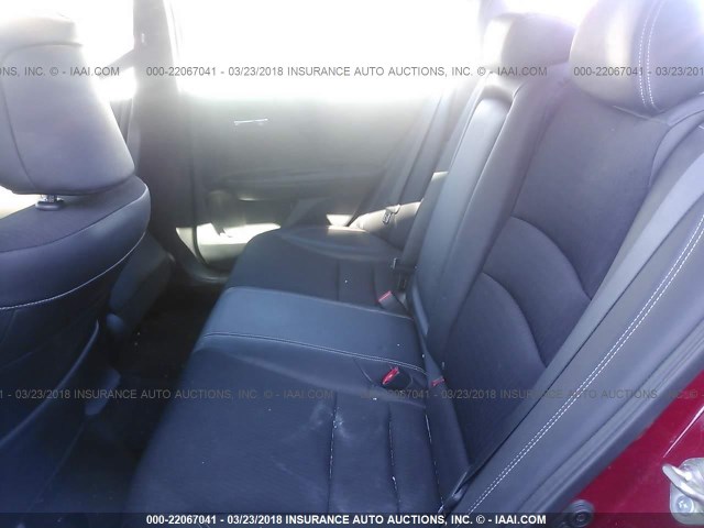 1HGCR2F56GA144000 - 2016 HONDA ACCORD SPORT 红色 照片 8