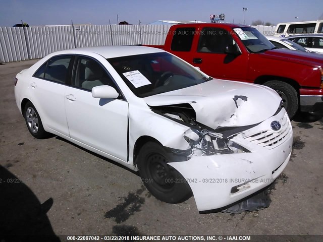 4T1BE46K79U834309 - 2009 TOYOTA CAMRY SE/LE/XLE WHITE photo 1