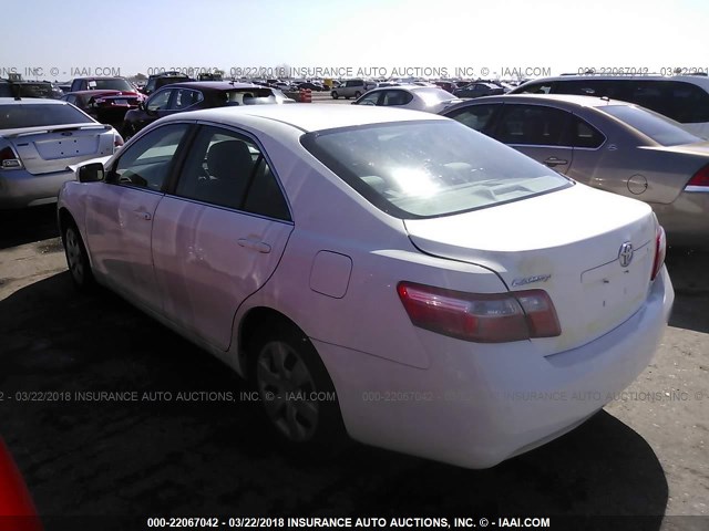 4T1BE46K79U834309 - 2009 TOYOTA CAMRY SE/LE/XLE WHITE photo 3