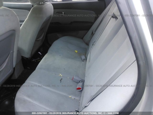 KMHDU46D59U636406 - 2009 HYUNDAI ELANTRA GLS/SE SILVER photo 8