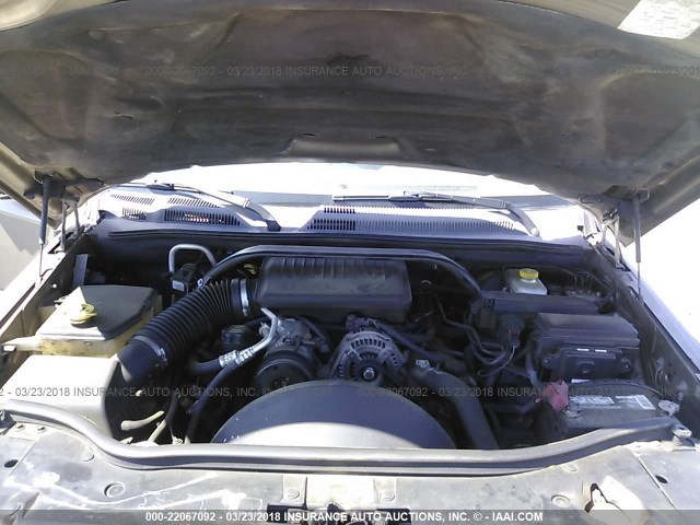 1J8HG48K26C173367 - 2006 JEEP COMMANDER TAN photo 10