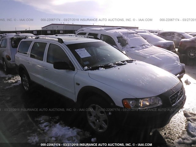 YV4SZ592161231649 - 2006 VOLVO XC70 WHITE photo 1