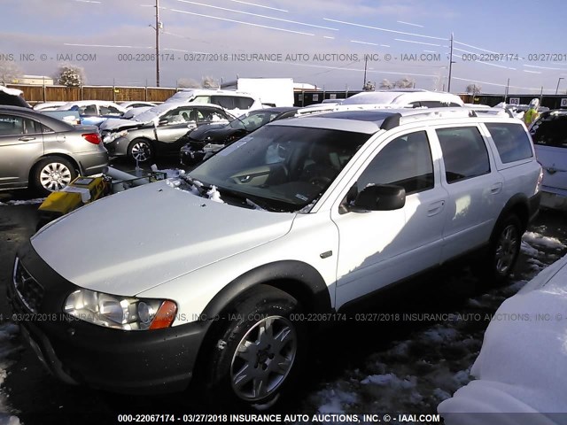 YV4SZ592161231649 - 2006 VOLVO XC70 WHITE photo 2