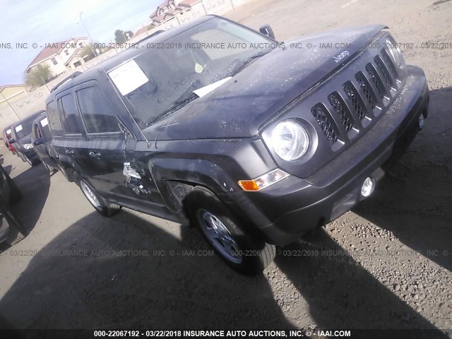 1C4NJPBA3GD734409 - 2016 JEEP PATRIOT SPORT GRAY photo 1