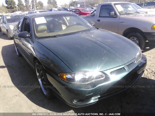 2G1WX12K6Y9246667 - 2000 CHEVROLET MONTE CARLO SS მწვანე ფოტო 1