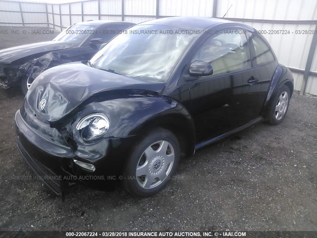3VWBB61C6WM039063 - 1998 VOLKSWAGEN NEW BEETLE 黑色 照片 2