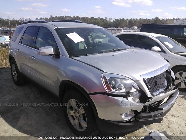 1GKER23D39J151559 - 2009 GMC ACADIA SLT-1 Argent photo 1