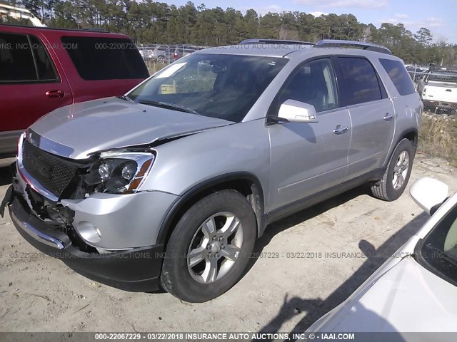 1GKER23D39J151559 - 2009 GMC ACADIA SLT-1 Argent photo 2