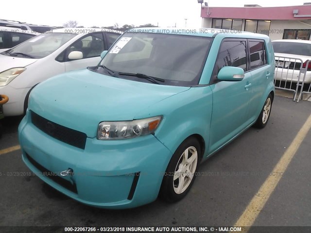 JTLZE4FE6A1098082 - 2010 TOYOTA SCION XB ტალღისფერი ფოტო 2