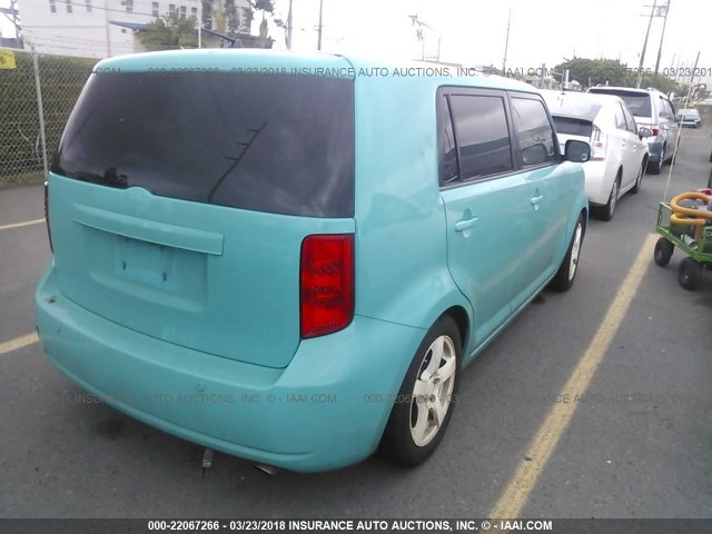 JTLZE4FE6A1098082 - 2010 TOYOTA SCION XB ტალღისფერი ფოტო 4