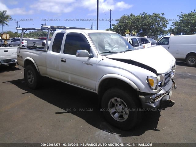 4TAWN74N7XZ406319 - 1999 TOYOTA TACOMA XTRACAB LIMITED/SR5 WHITE photo 1