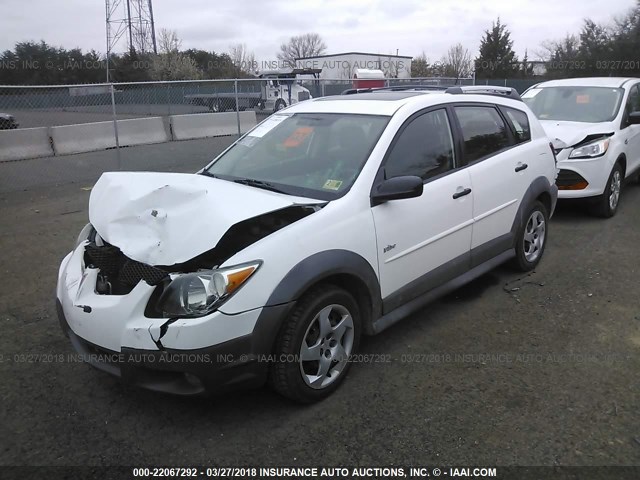 5Y2SL62864Z453269 - 2004 PONTIAC VIBE WHITE photo 2