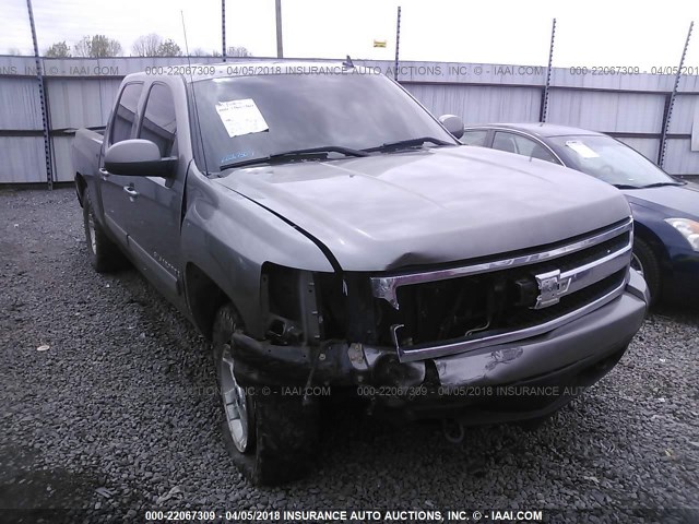 3GCEK13M97G507991 - 2007 CHEVROLET SILVERADO K1500 CREW CAB GRAY photo 6