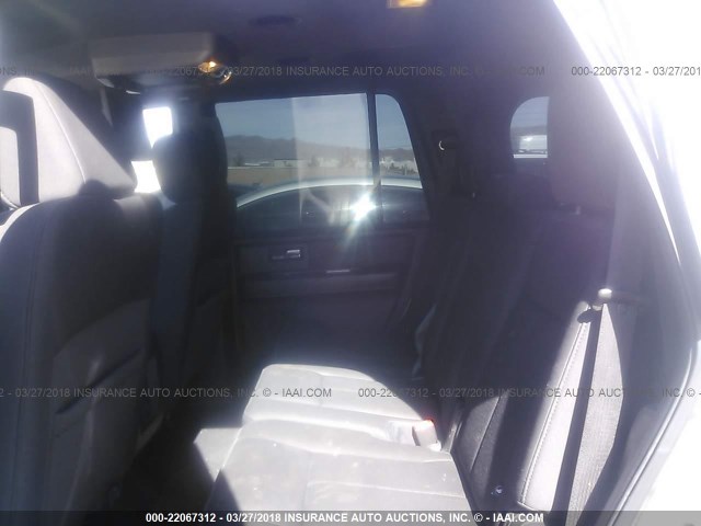 1FMFU165X8LA41216 - 2008 FORD EXPEDITION XLT GRAY photo 8