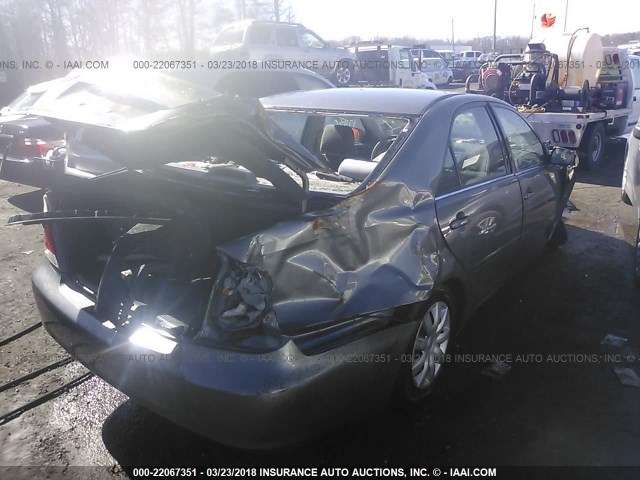 4T1BE32K96U729685 - 2006 TOYOTA CAMRY LE/XLE/SE GRAY photo 4