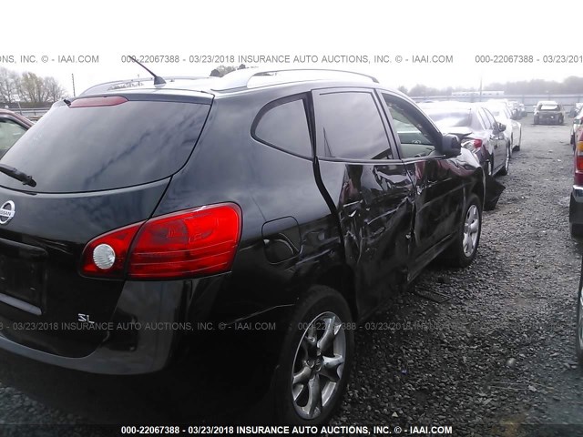 JN8AS58T69W324630 - 2009 NISSAN ROGUE S/SL BLACK photo 6