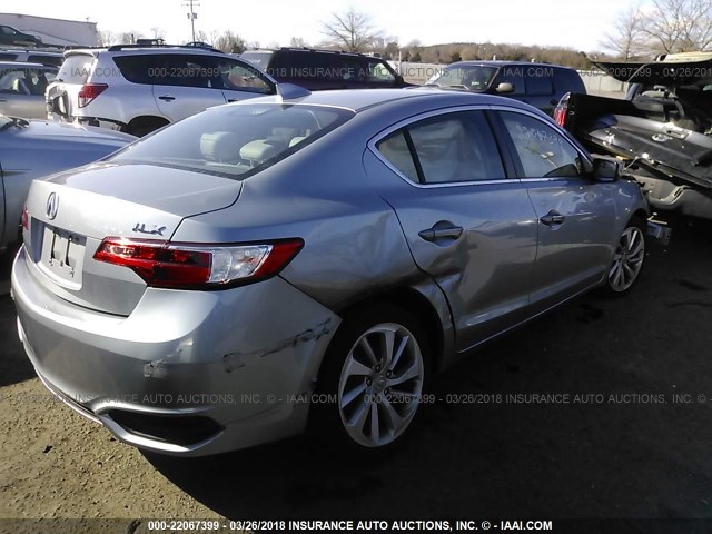 19UDE2F38GA020969 - 2016 ACURA ILX WATCH PLUS SILVER photo 4