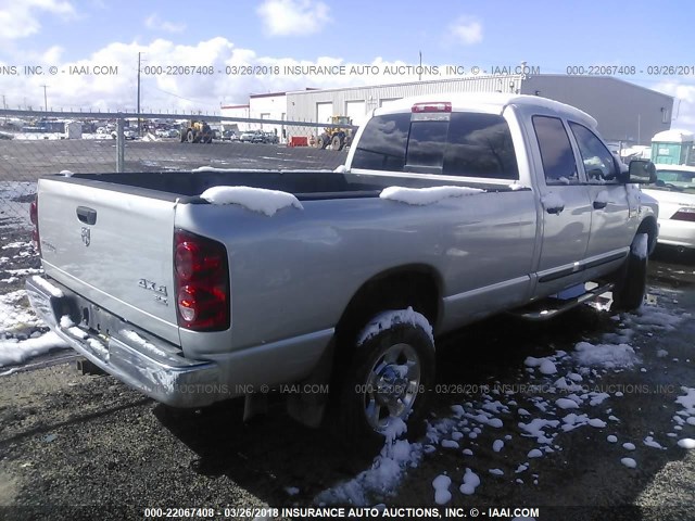 3D7MX38C07G703798 - 2007 DODGE RAM 3500 ST/SLT GRAY photo 4