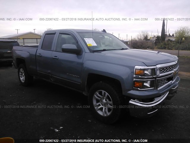 1GCVKREC8FZ279483 - 2015 CHEVROLET SILVERADO K1500 LT Pewter photo 1