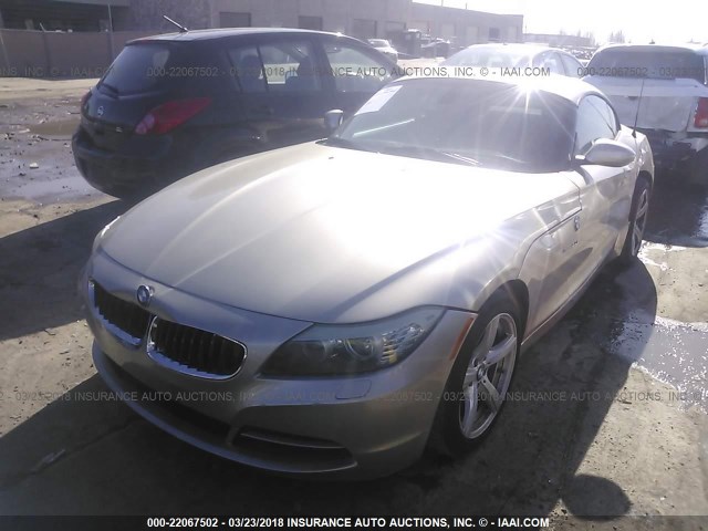 WBALM53559E376616 - 2009 BMW Z4 SDRIVE30I Ոսկեգույն լուսանկար 2