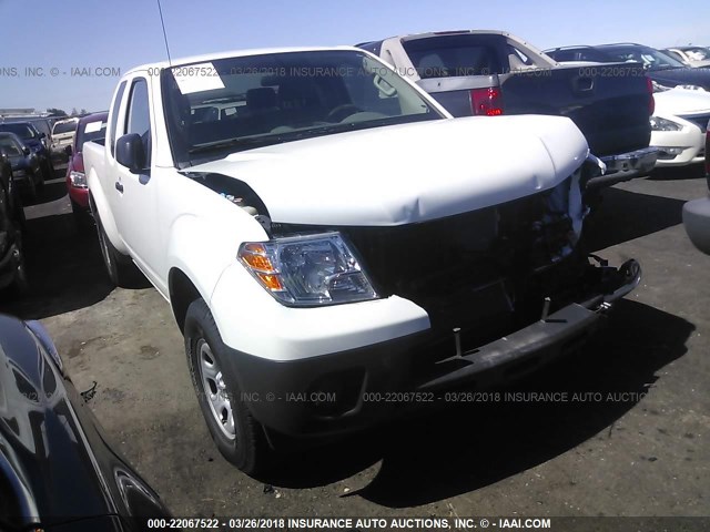 1N6BD0CTXGN900207 - 2016 NISSAN FRONTIER S/SV WHITE photo 1