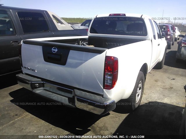 1N6BD0CTXGN900207 - 2016 NISSAN FRONTIER S/SV WHITE photo 4