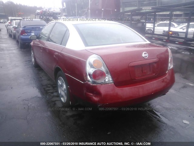 1N4AL11D33C158750 - 2003 NISSAN ALTIMA S/SL RED photo 3