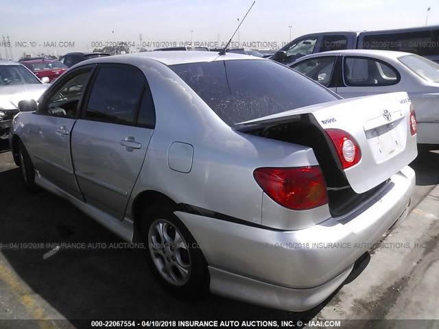 1NXBR32E94Z193221 - 2004 TOYOTA COROLLA CE/LE/S SILVER photo 3