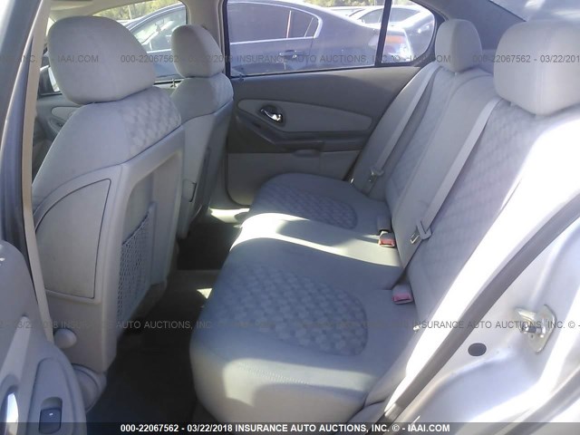 1G1ZT54805F288577 - 2005 CHEVROLET MALIBU LS 银色 照片 8