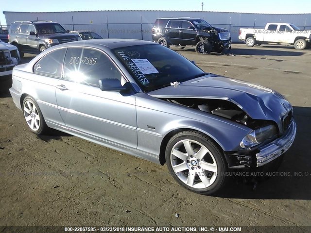 WBABN33462PG59902 - 2002 BMW 325 CI BLUE photo 1