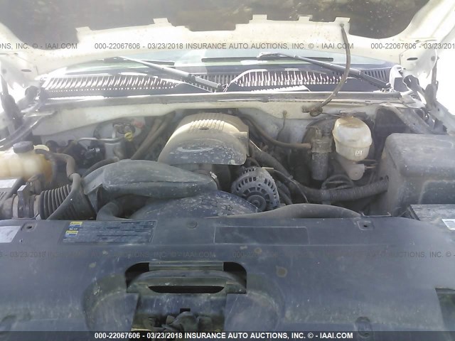 2GCEK13T941322612 - 2004 CHEVROLET SILVERADO K1500 WHITE photo 10