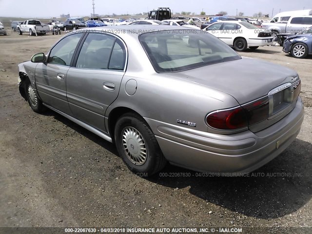 1G4HP54K9YU237433 - 2000 BUICK LESABRE CUSTOM TAN photo 3