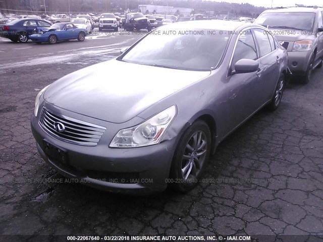 JNKCV61E49M304190 - 2009 INFINITI G37 JOURNEY/SPORT GRAY photo 2