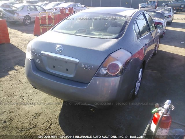 1N4BL21E08N449706 - 2008 NISSAN ALTIMA 3.5SE/3.5SL GRAY photo 4