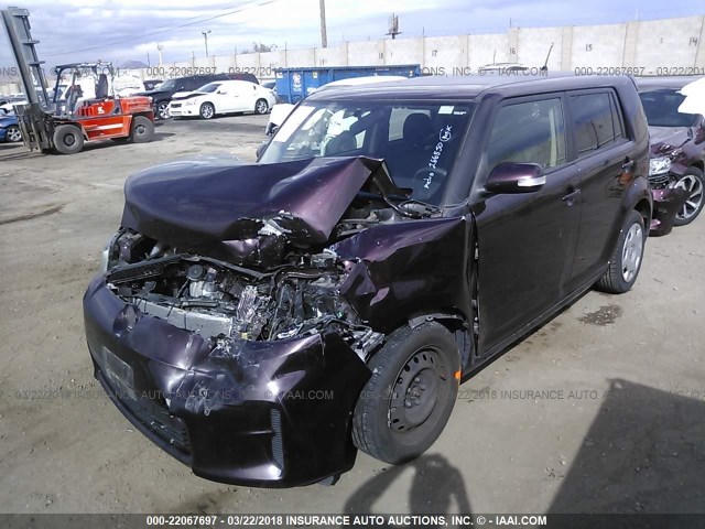 JTLZE4FE3CJ023715 - 2012 TOYOTA SCION XB იასამნისფერი ფოტო 2