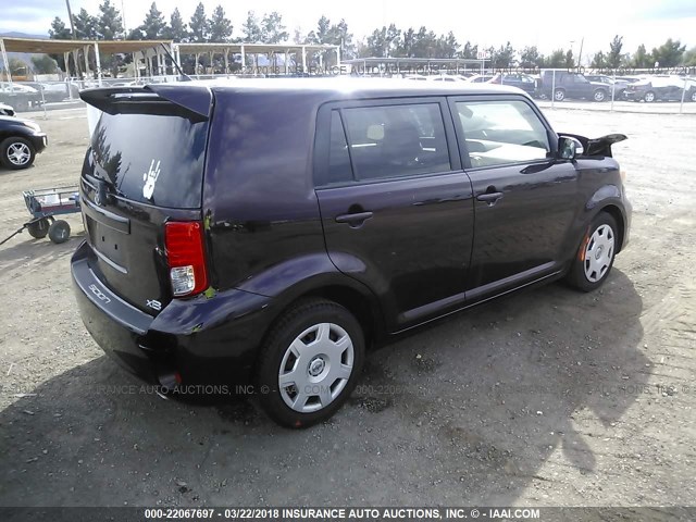 JTLZE4FE3CJ023715 - 2012 TOYOTA SCION XB იასამნისფერი ფოტო 4