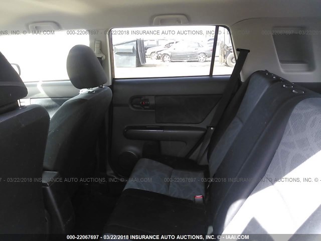 JTLZE4FE3CJ023715 - 2012 TOYOTA SCION XB იასამნისფერი ფოტო 8