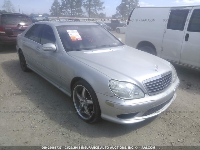 WDBNG75J46A471002 - 2006 MERCEDES-BENZ S 500 SILVER photo 1