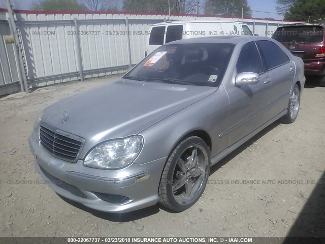 WDBNG75J46A471002 - 2006 MERCEDES-BENZ S 500 SILVER photo 2