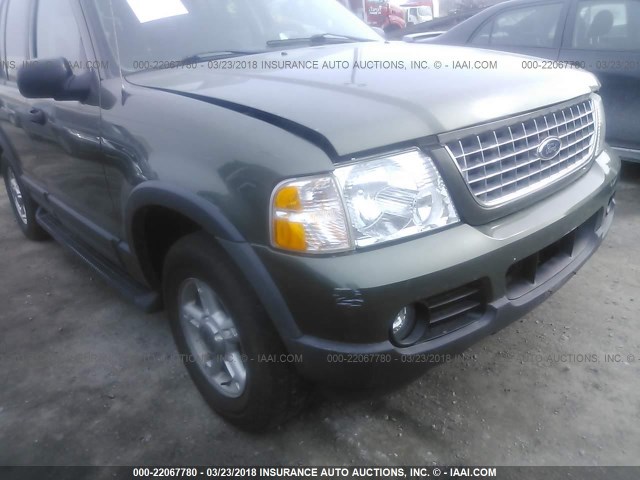 1FMZU73K83UB15276 - 2003 FORD EXPLORER XLT/XLT SPORT/NBX GREEN photo 6