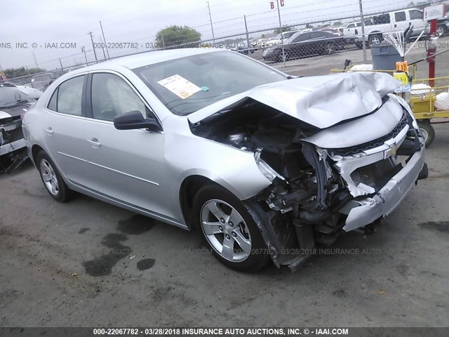 1G11B5SL0FF278916 - 2015 CHEVROLET MALIBU LS ვერცხლისფერი ფოტო 1