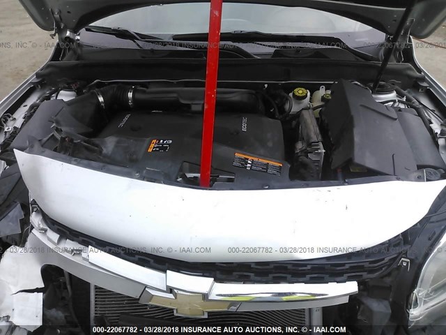 1G11B5SL0FF278916 - 2015 CHEVROLET MALIBU LS ვერცხლისფერი ფოტო 10