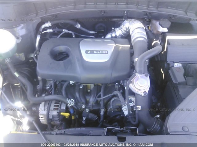 KM8J33A28HU326092 - 2017 HYUNDAI TUCSON LIMITED/SPORT AND ECO/SE GRAY photo 10