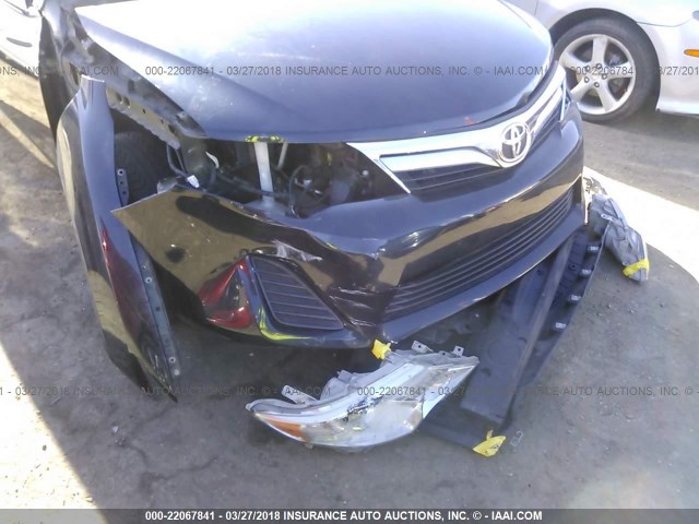 4T4BF1FK0CR174235 - 2012 TOYOTA CAMRY SE/LE/XLE Navy photo 6