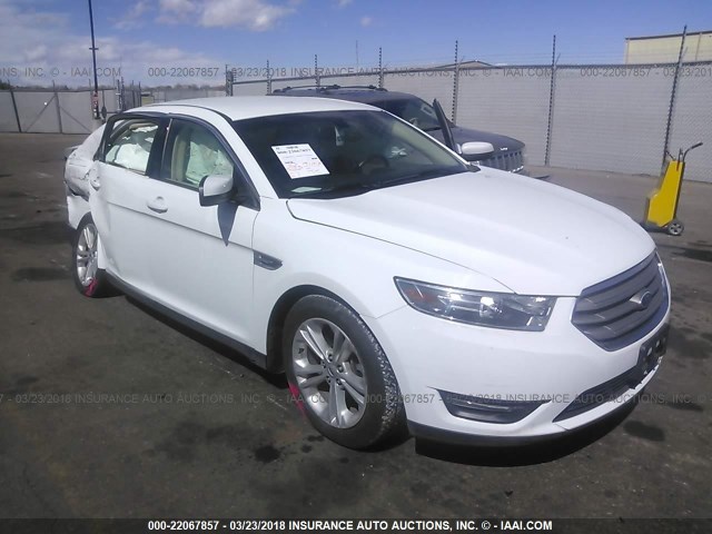 1FAHP2E89GG110612 - 2016 FORD TAURUS SEL WHITE photo 1