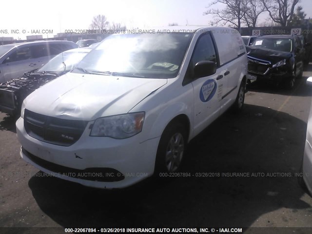 2C4RRGAG6DR557184 - 2013 RAM TRADESMAN WHITE photo 2